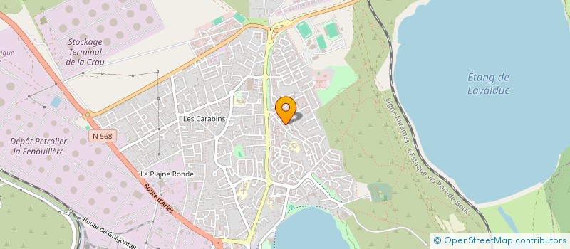 localisation de l'entreprise LA FAMILLE  FOS-SUR-MER