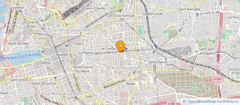 localisation de l'entreprise LA FAMILLE à MARSEILLE