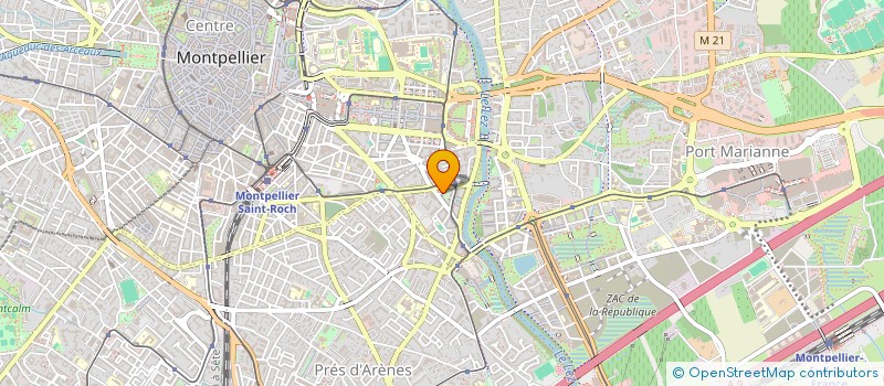 localisation de l'entreprise LA FAMILLE AUTREMENT à MONTPELLIER