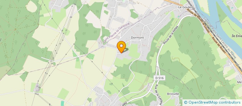 localisation de l'entreprise LA FAMILLE BIO  PACY-SUR-EURE