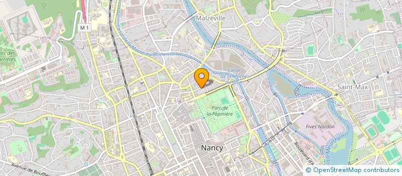 localisation de l'entreprise LA FAMILLE DE JESUS  NANCY