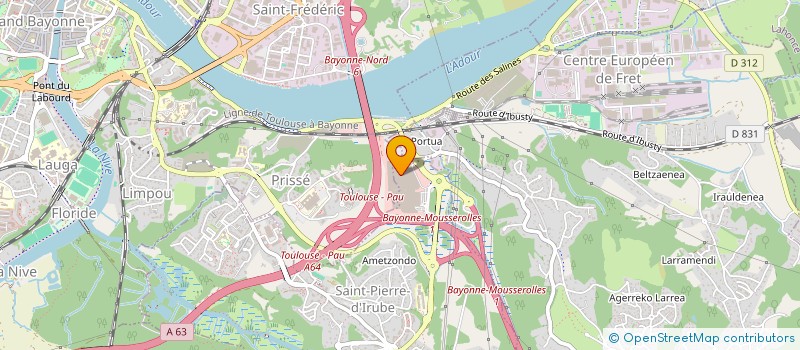 localisation de l'entreprise LA FAMILLE DES BARBIERS à SAINT-PIERRE-D'IRUBE