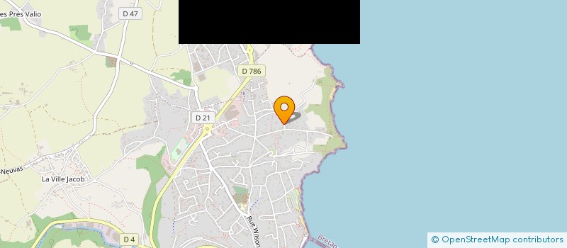 localisation de l'entreprise LA FAMILLE ELASTIK  BINIC-ETABLES-SUR-MER