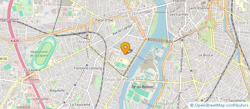 localisation de l'entreprise LA FAMILLE GOLDINI à TOULOUSE