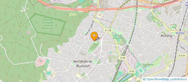 localisation de l'entreprise LA FAMILLE LE à VERRIERES-LE-BUISSON