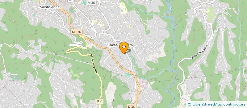 localisation de l'entreprise LA FAMILLE LONGUE  VENCE