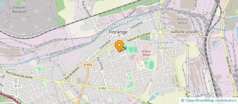 localisation de l'entreprise LA FAMILLE LORRAINE ASSOCIAT  FLORANGE