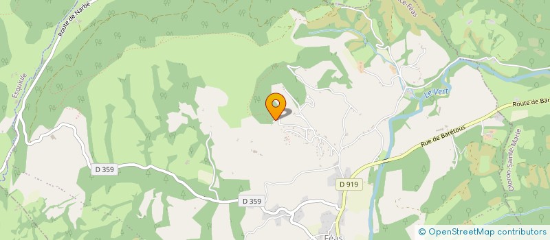 localisation de l'entreprise LA FAMILLE MEDUSE  ANCE FEAS