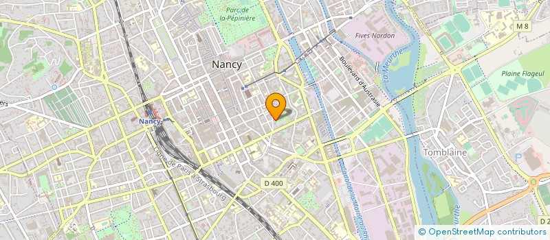 localisation de l'entreprise LA FAMILLE ROBERT  NANCY