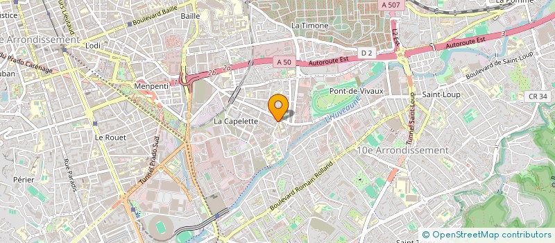 localisation de l'entreprise LA FAMILLE TESTEUSE à MARSEILLE 10EME