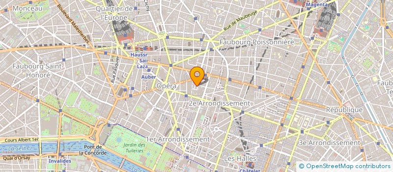 localisation de l'entreprise LA FAMILLE XXL  PARIS