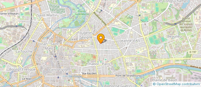 localisation de l'entreprise LA FAMILLIA  RENNES