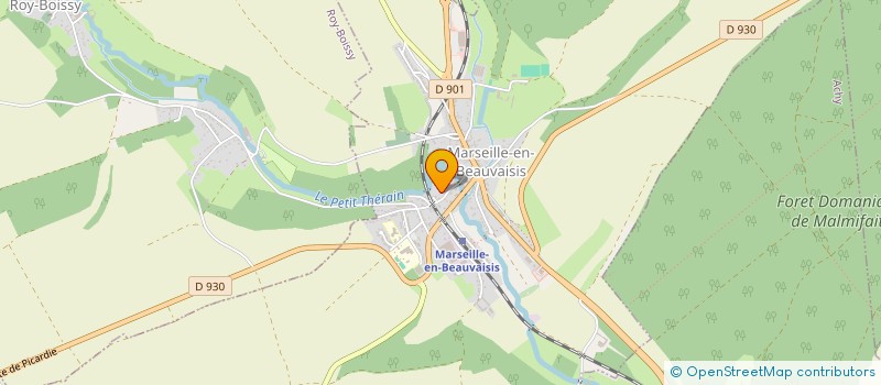 localisation de l'entreprise LA FAMILLOISE à MARSEILLE-EN-BEAUVAISIS
