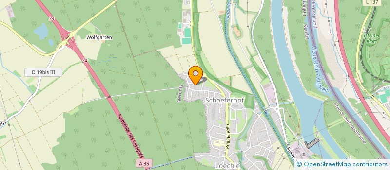 localisation de l'entreprise LA FAMILY BERG ALM  KEMBS