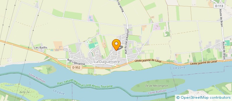 localisation de l'entreprise LA FAMISA à LOIRE-AUTHION