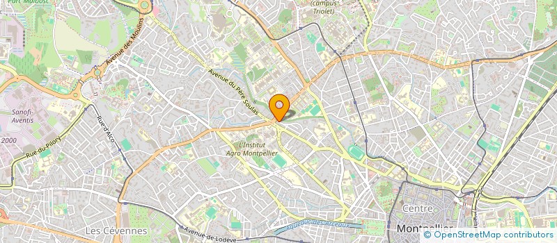 localisation de l'entreprise LA FANFARE DES KADORS DE MONTPELLIER à MONTPELLIER