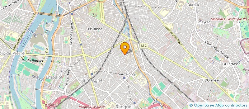 localisation de l'entreprise LA FANFARE DIATONIQUE à TOULOUSE