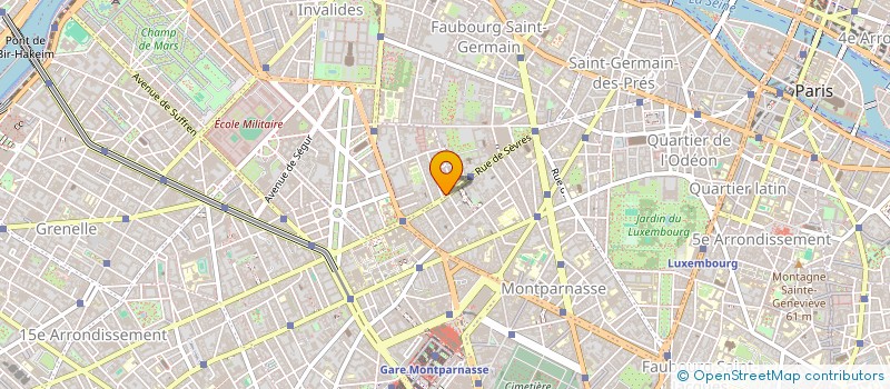 localisation de l'entreprise LA FANFARE FBTF  PARIS