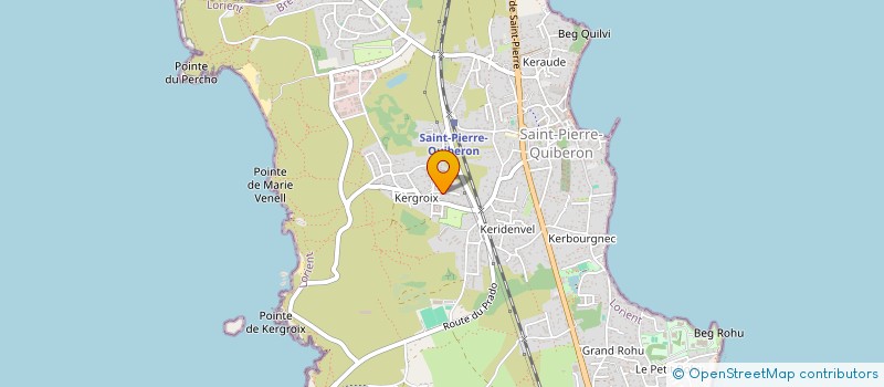 localisation de l'entreprise LA FANFARE SAUVAGE  SAINT-PIERRE-QUIBERON