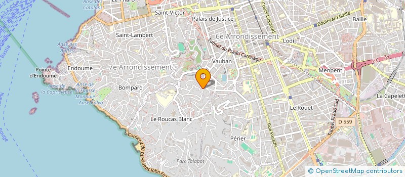 localisation de l'entreprise LA FANFARONNADE à MARSEILLE