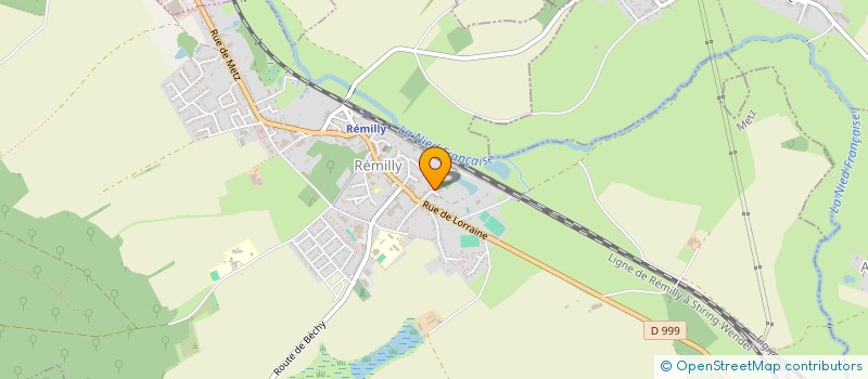 localisation de l'entreprise LA FANNETTE à REMILLY