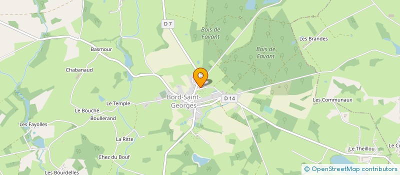localisation de l'entreprise LA FANNY GOUZONNAISE  GOUZON