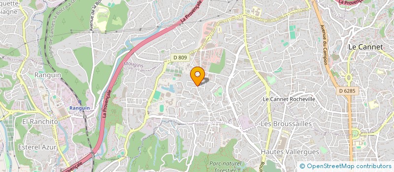 localisation de l'entreprise LA FANTASCLIC à LE CANNET