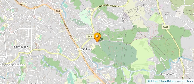 localisation de l'entreprise LA FARANDOLE à MARSEILLE
