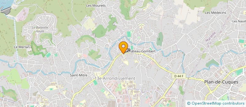 localisation de l'entreprise LA FARANDOLE à MARSEILLE