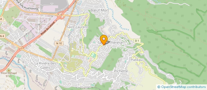 localisation de l'entreprise LA FARANDOLE à LA POSSESSION