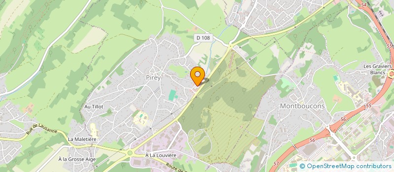 localisation de l'entreprise LA FARANDOLE DES 6 à PIREY
