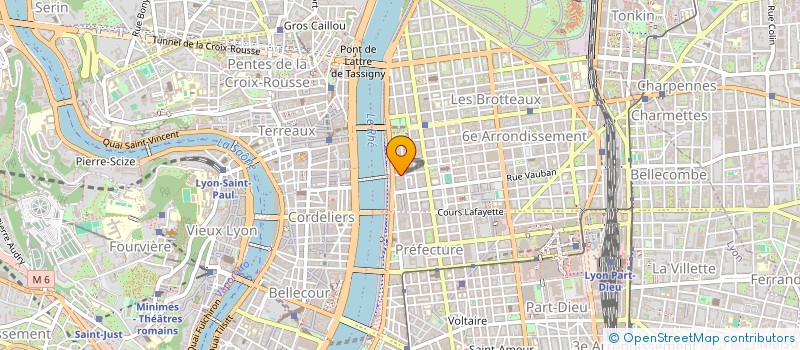 localisation de l'entreprise LA FARANDOLE DES COULEURS à LYON