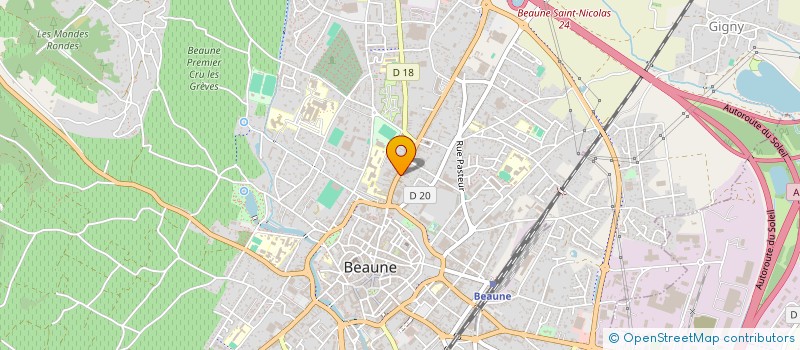 localisation de l'entreprise LA FARANDOLE DES ENFANTS à BEAUNE