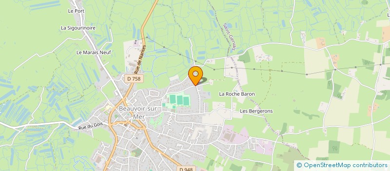 localisation de l'entreprise LA FARANDOLE DES FROMAGES à BEAUVOIR-SUR-MER