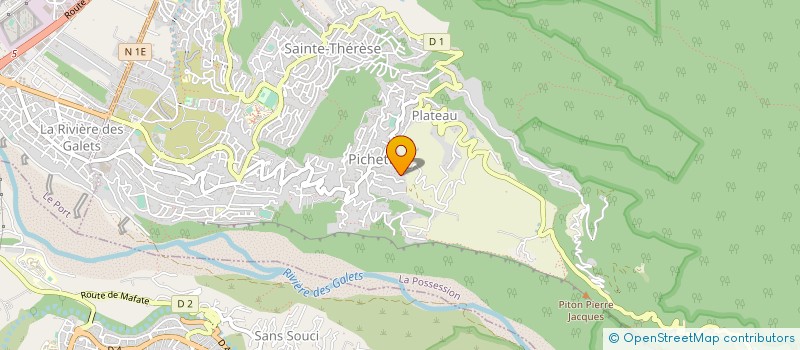 localisation de l'entreprise LA FARANDOLE DES PAINS SARL à LA POSSESSION