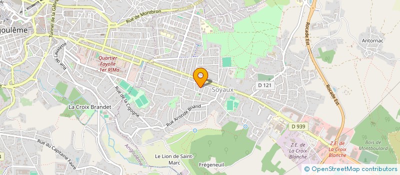 localisation de l'entreprise LA FARANDOLE DES PARENTS à SOYAUX
