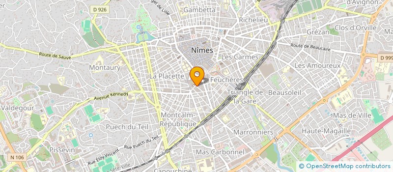 localisation de l'entreprise LA FARANDOLE DES SAVEURS  NIMES