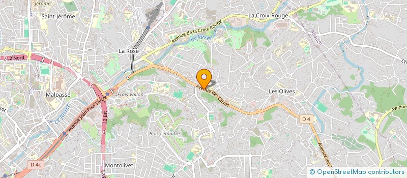 localisation de l'entreprise LA FARANDOLE DS FRUITS ET LEGUMES DEUX à MARSEILLE