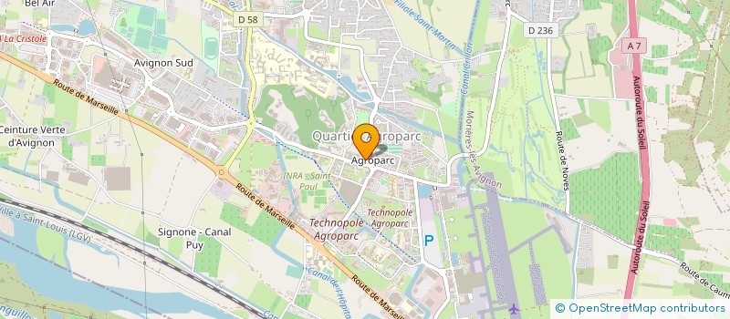 localisation de l'entreprise LA FARANDOLE EXQUISE à AVIGNON