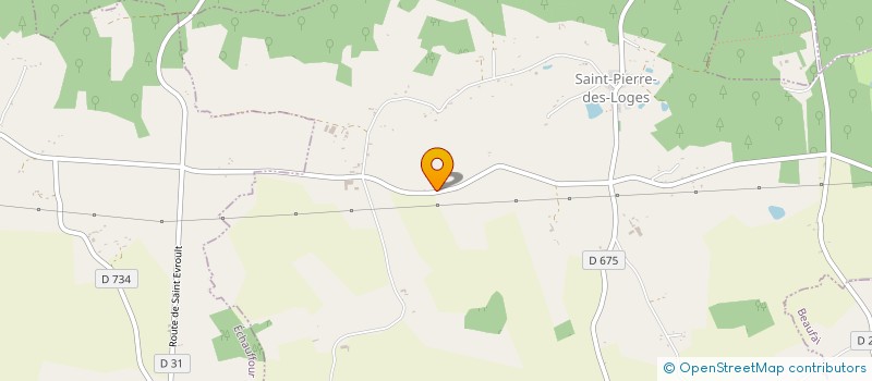 localisation de l'entreprise LA FARCIERE à ECHAUFFOUR