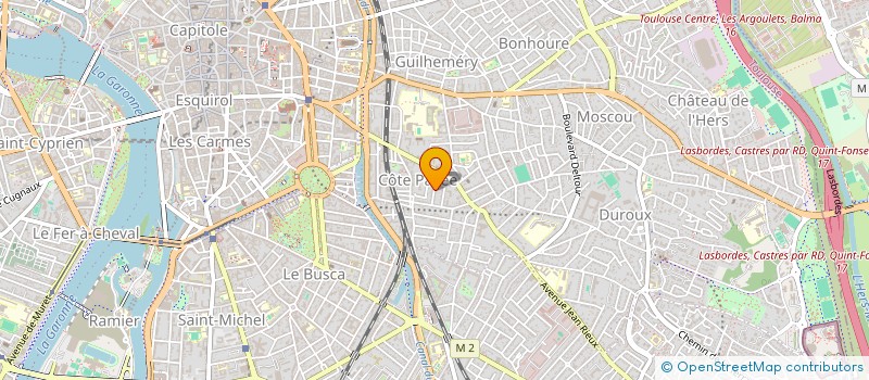 localisation de l'entreprise LA FARGO à TOULOUSE