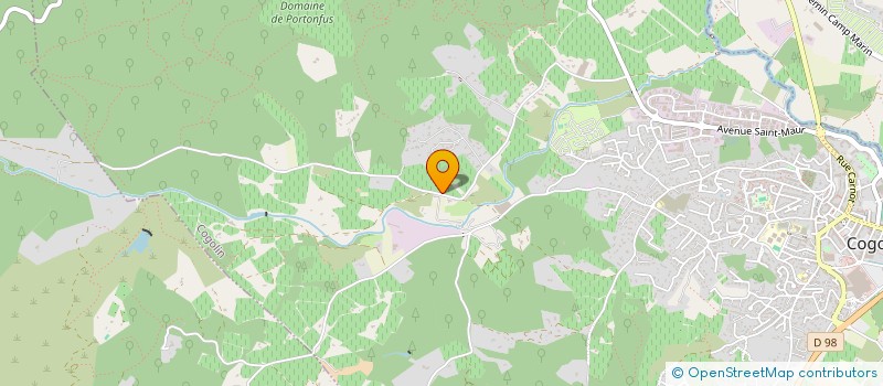 localisation de l'entreprise LA FARIGOULETTE  COGOLIN