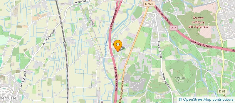 localisation de l'entreprise LA FAUCONNERAIE  ORANGE