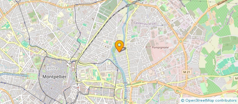 localisation de l'entreprise LA FAUX POPULAIRE LE MORT AUX DENTS à MONTPELLIER