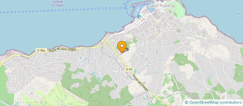 localisation de l'entreprise LA FAVELA à SAINT-TROPEZ