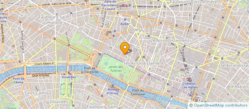localisation de l'entreprise LA FAVORITE  PARIS