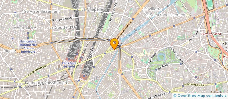 localisation de l'entreprise LA FAYETTE MOTOS à PARIS