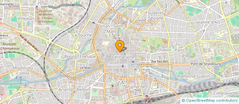 localisation de l'entreprise LA FAYETTE PATRIMOINE  RENNES