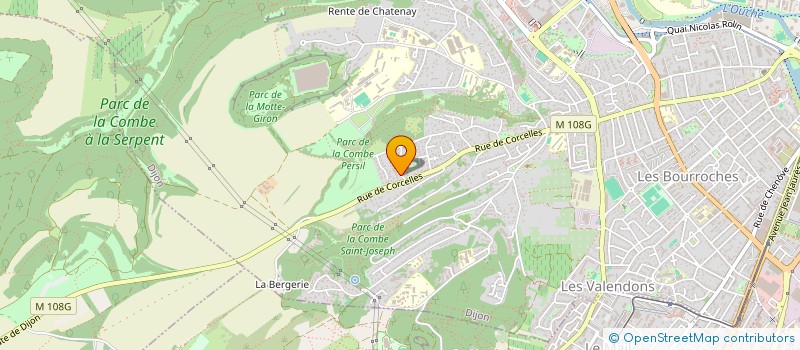 localisation de l'entreprise LA FAZENDA à DIJON