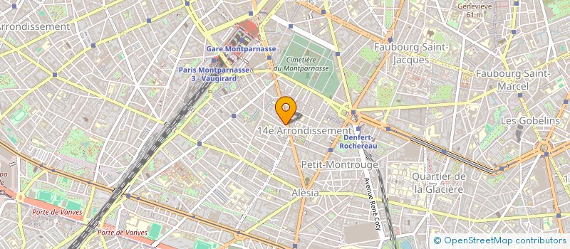 localisation de l'entreprise LA FECMUCHERIE  PARIS